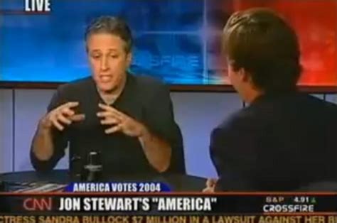 Jon Stewart on Crossfire .
